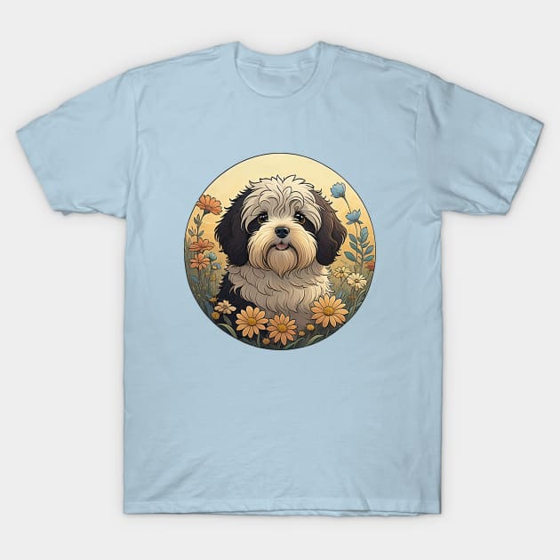 Havanese Garden Playtime T-Shirt by Pet And Petal